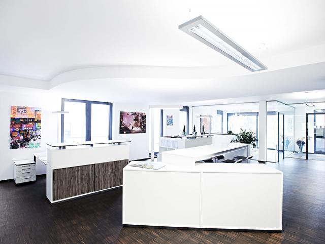 Projekt: ArchitekturbüroLichtplanung und Elektroinstallation