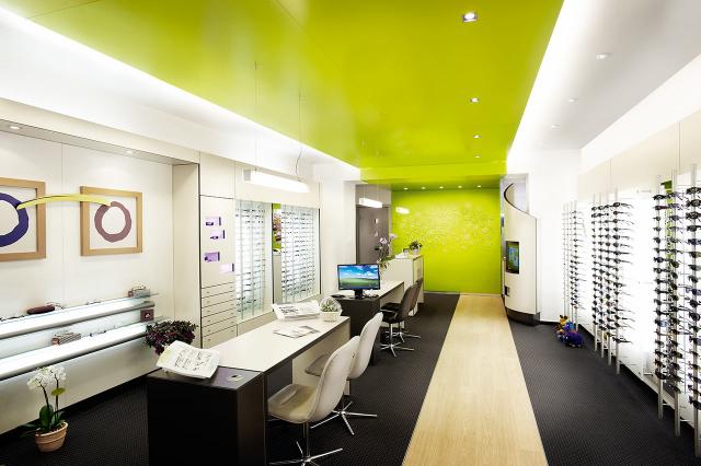 Projekt: BrillenstudioLichtplanung und Elektroinstallation