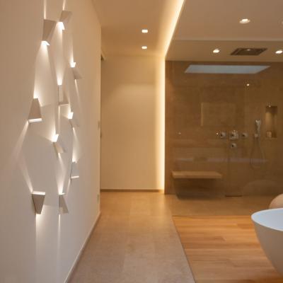 Projekt: Privates WohnhausLichtplanung und Elektroinstallation